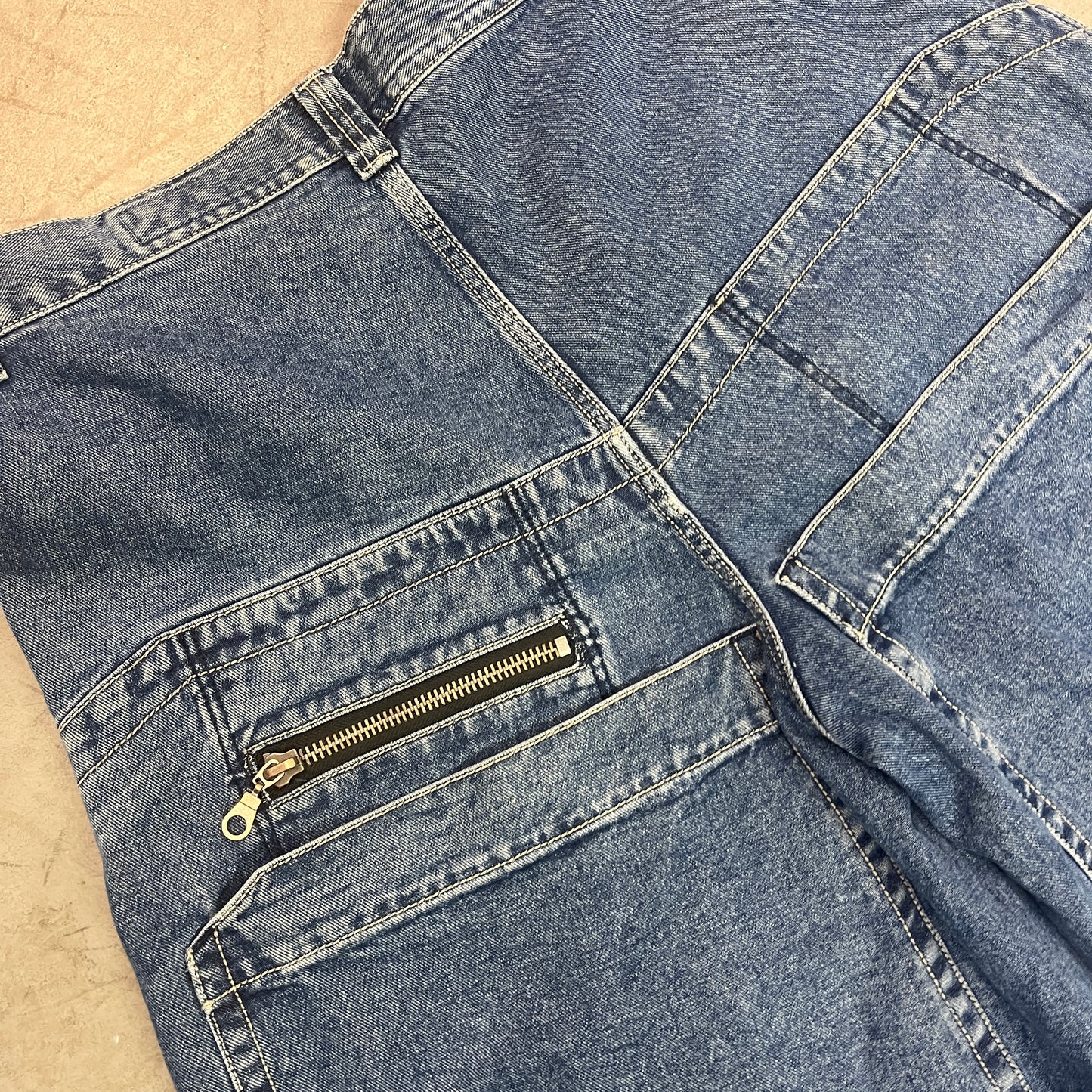 JNCO THUG DARK STONE DENIM PANTS 38W 30L