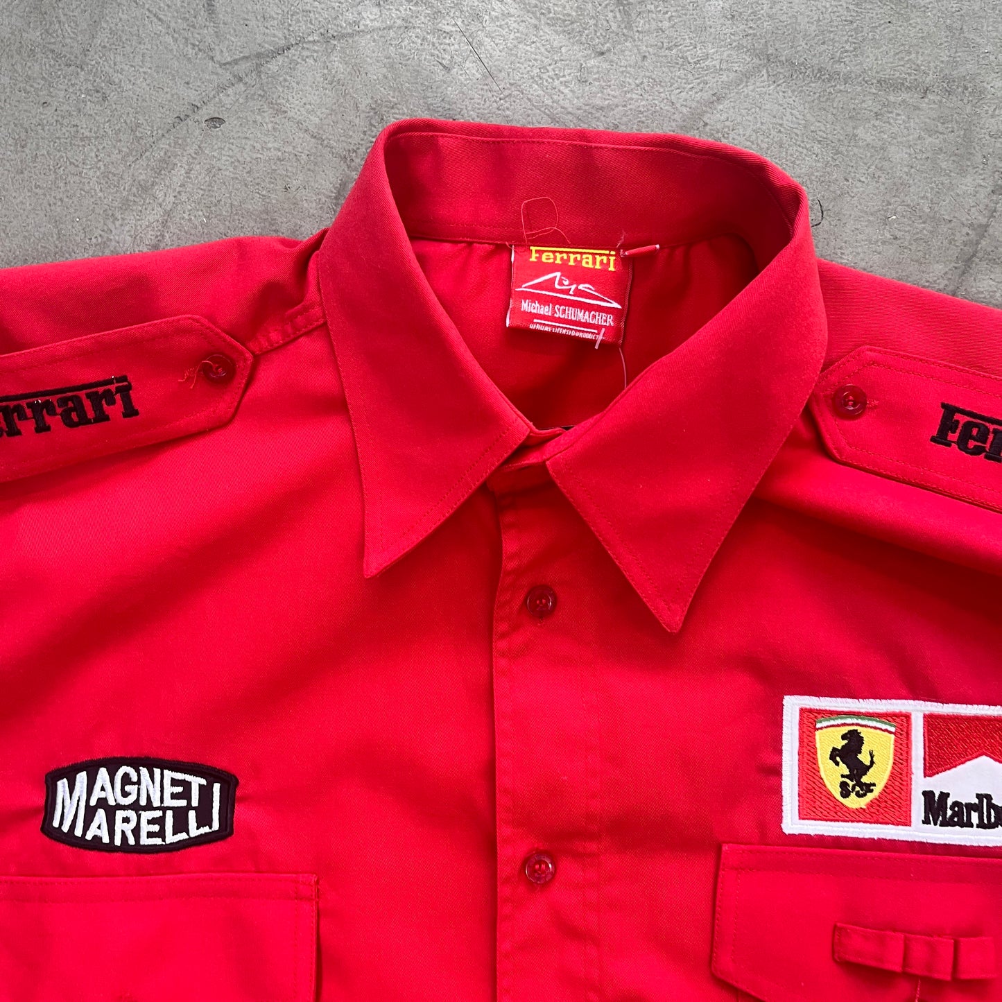 FERRARI MICHAEL SCHUMACHER SHIRT 99' [XL]
