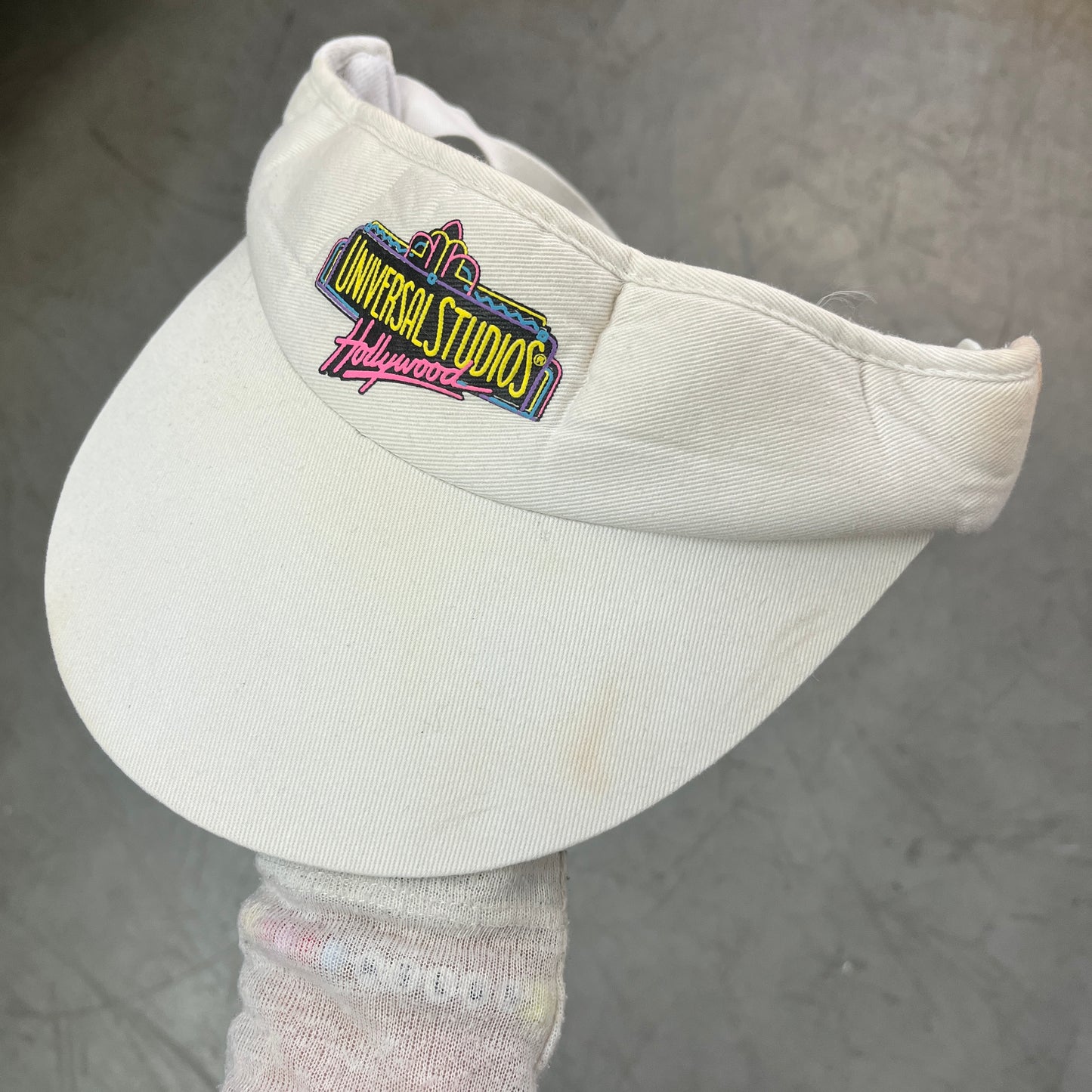 UNIVERSAL STUDIOS HOLLYWOOD VISOR 90s
