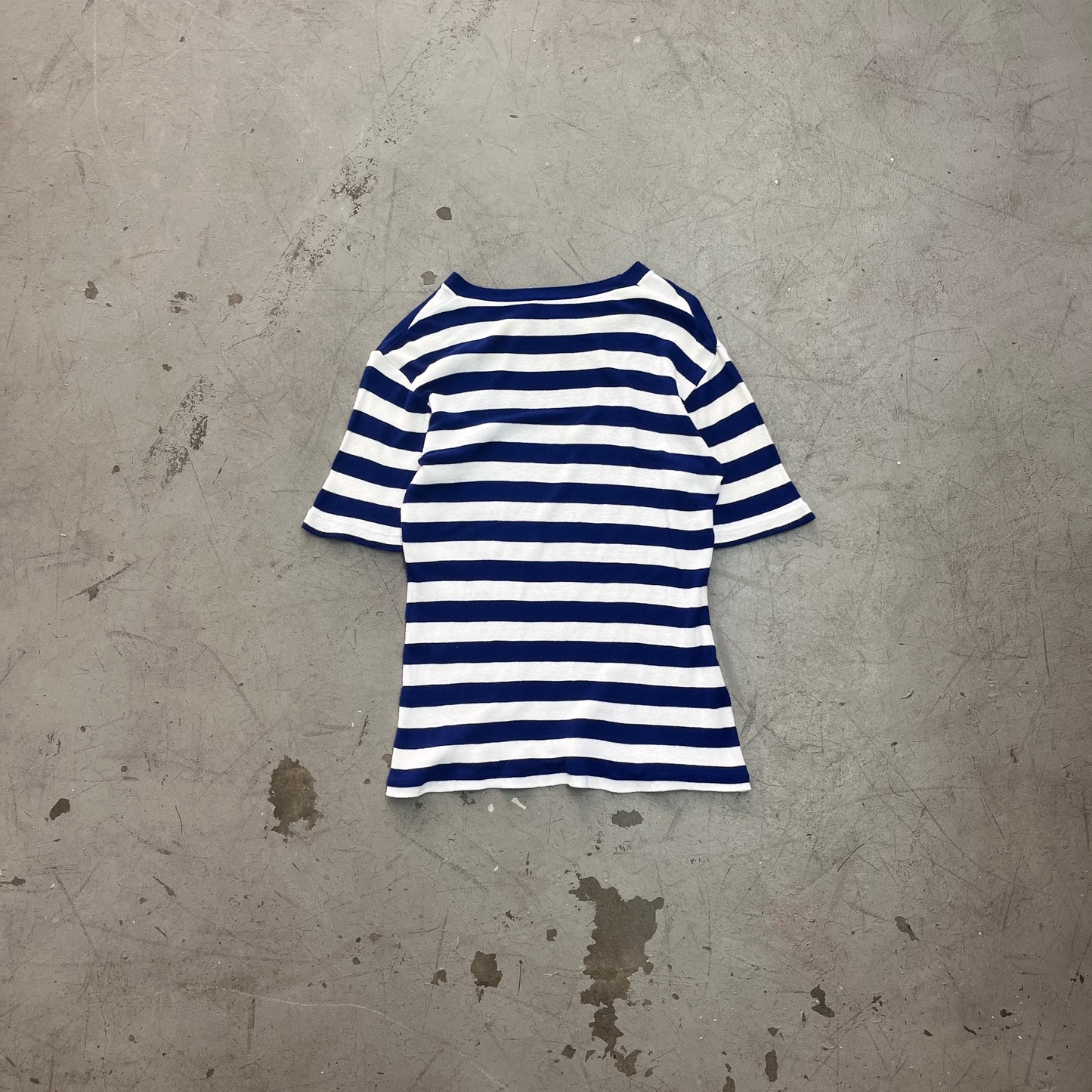 STRIPED BLU / WHT 80s [M]