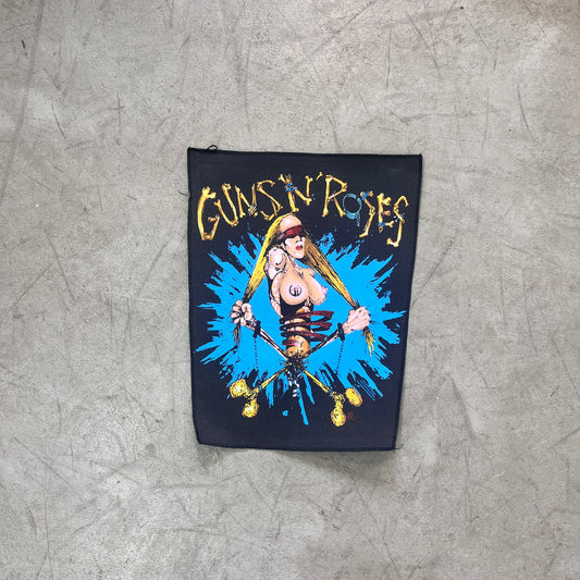 GUNS N ROSES PRETTY TIED UP BACK PATCH 92'