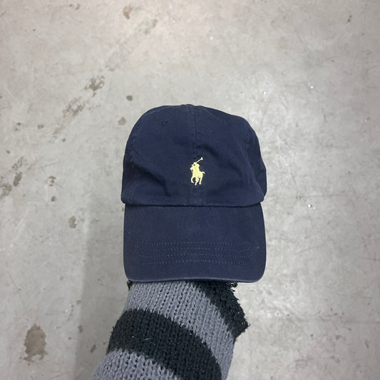 RALPH LAUREN PONY NAVY / YELLOW