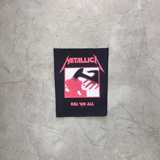 METALLICA KILL`EM ALL BACK PATCH 07
