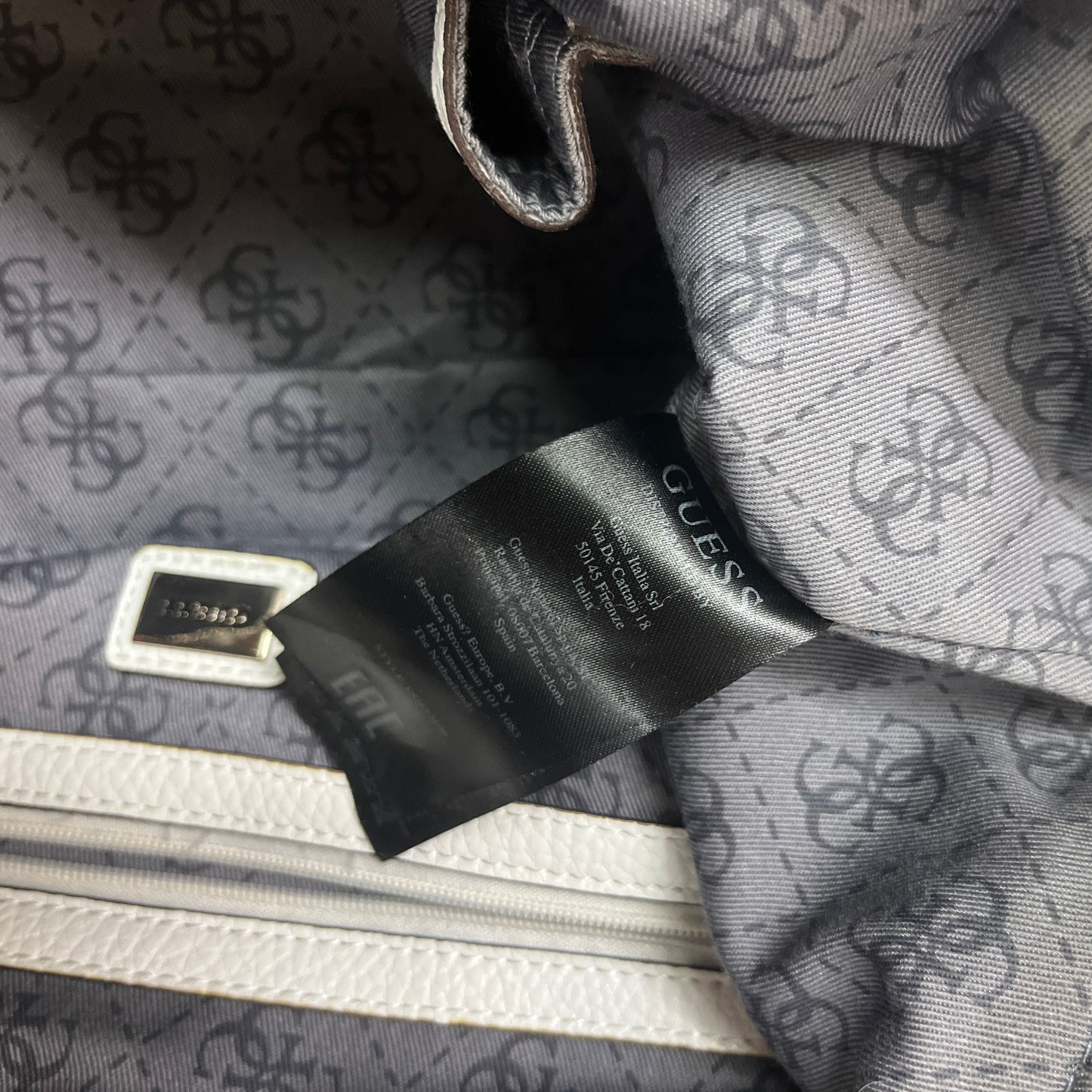 GUESS KORRY DENIM BAG Y2K