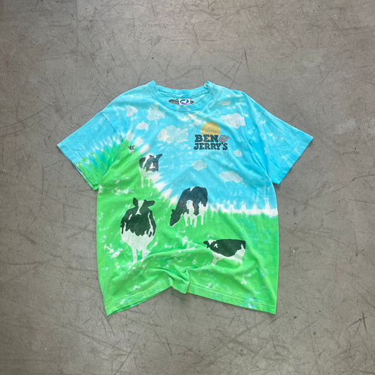 BEN AND JERRYS EUPHORIA AOP LIQUID BLUE [XL]