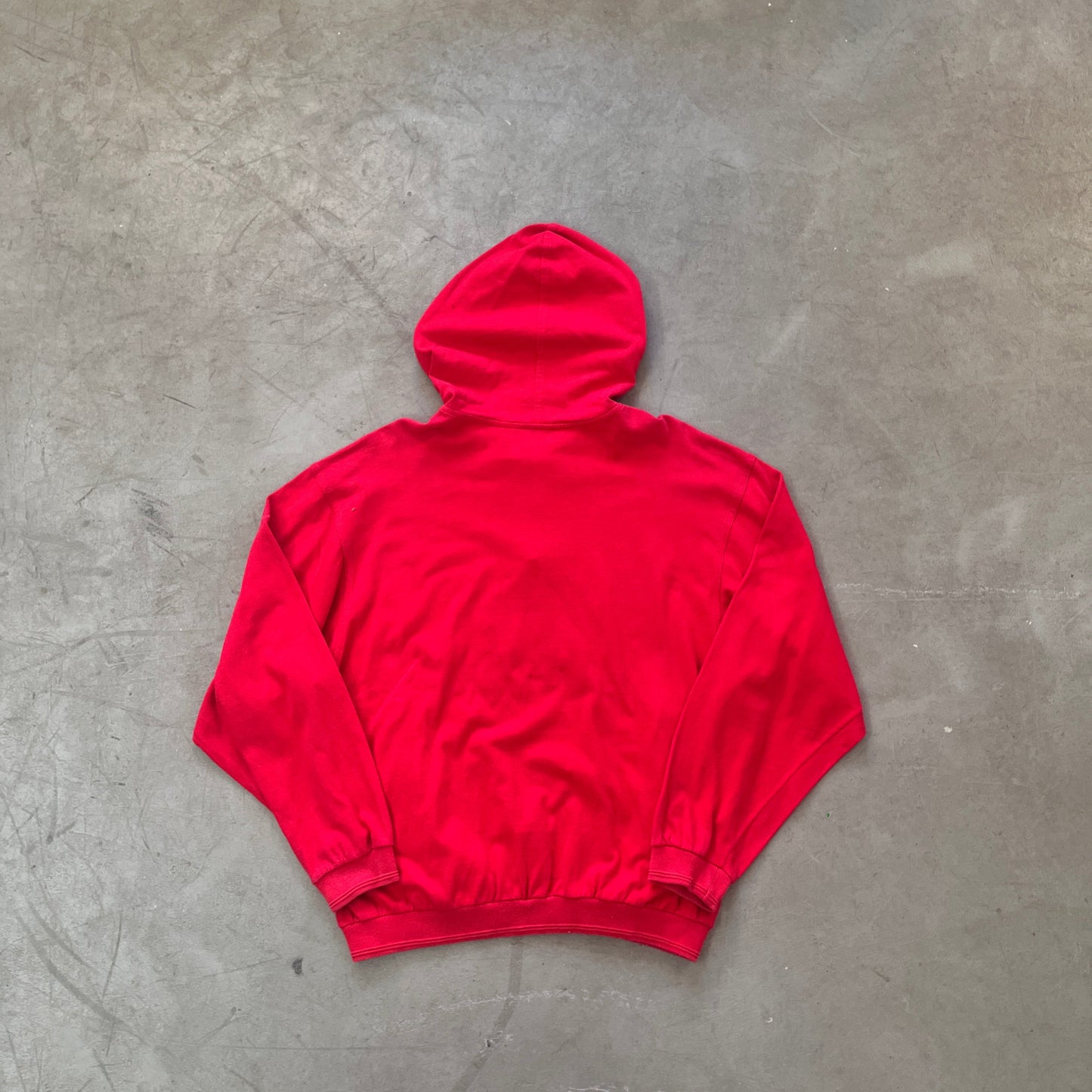 NIKE AIR JORDAN RED HOODIE 90s [M]