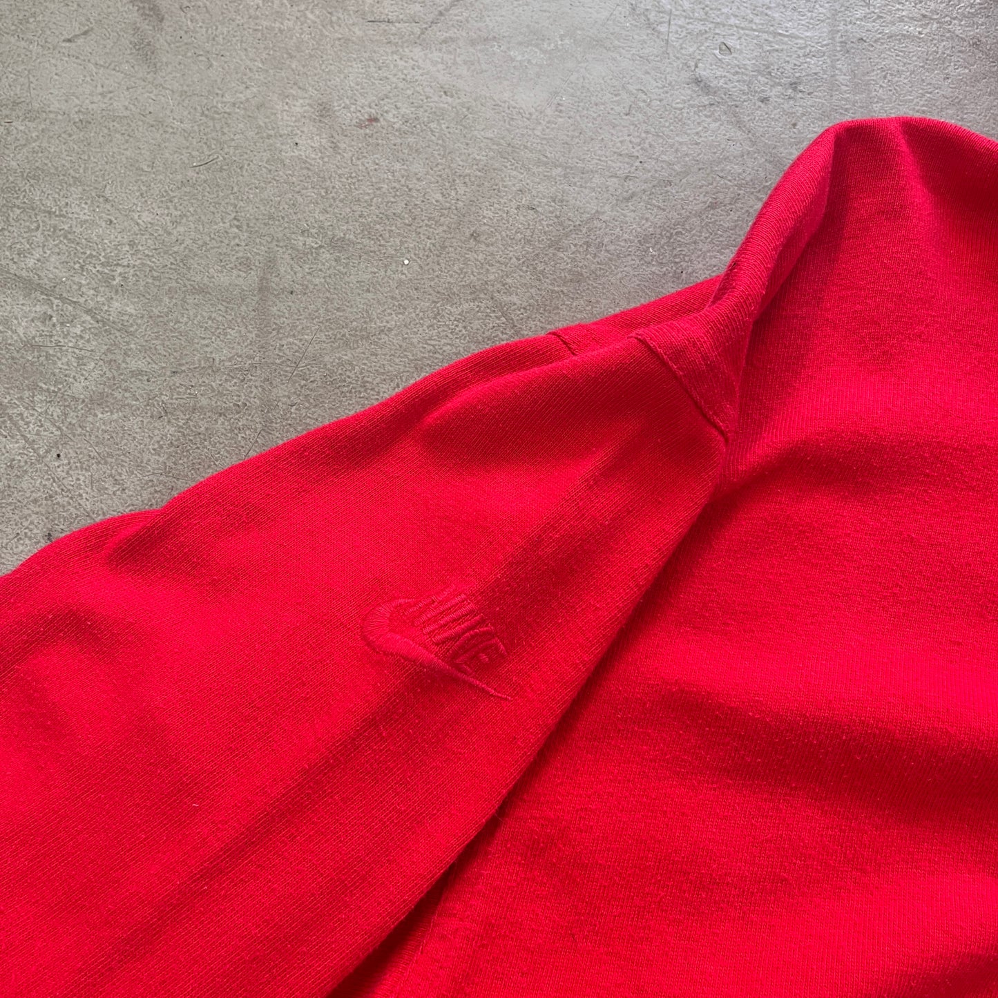 NIKE AIR JORDAN RED HOODIE 90s [M]