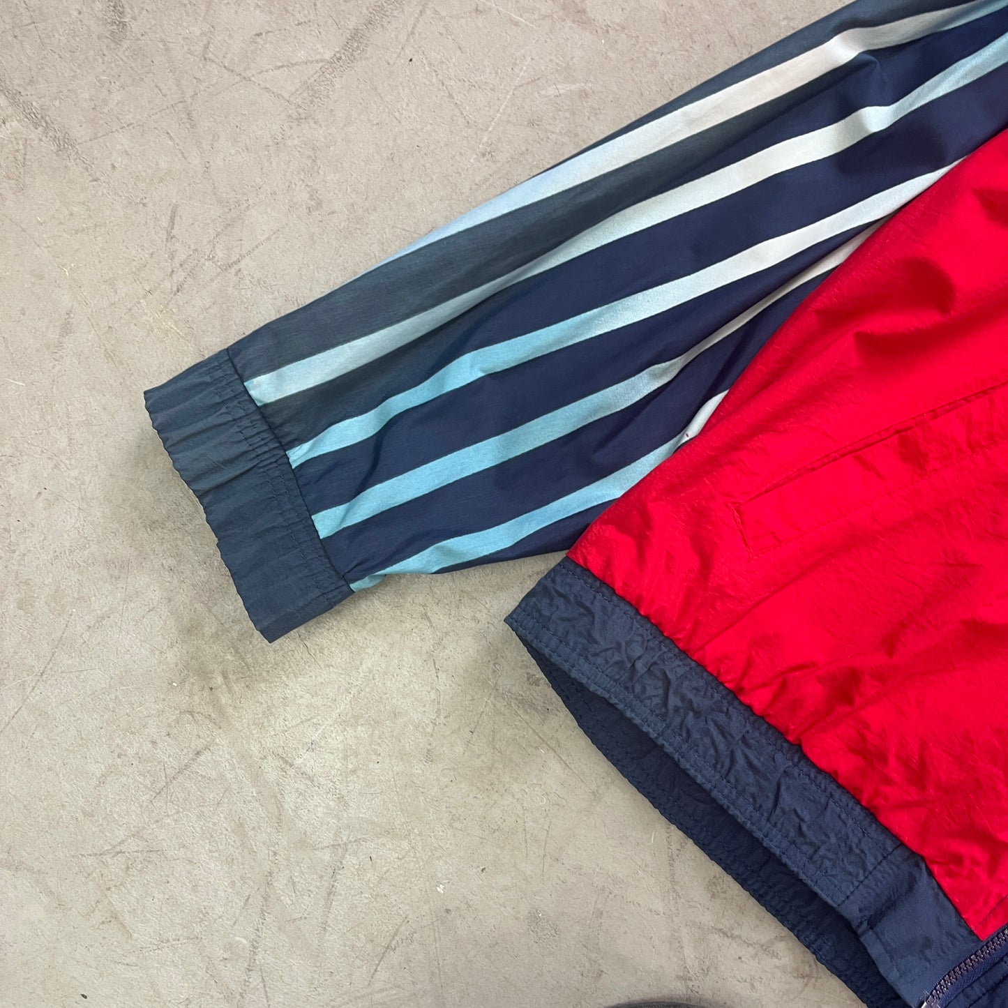 STARTER NBA HOUSTON ROCKETS  SPELL OUT WINDBREAKER 90s [L]