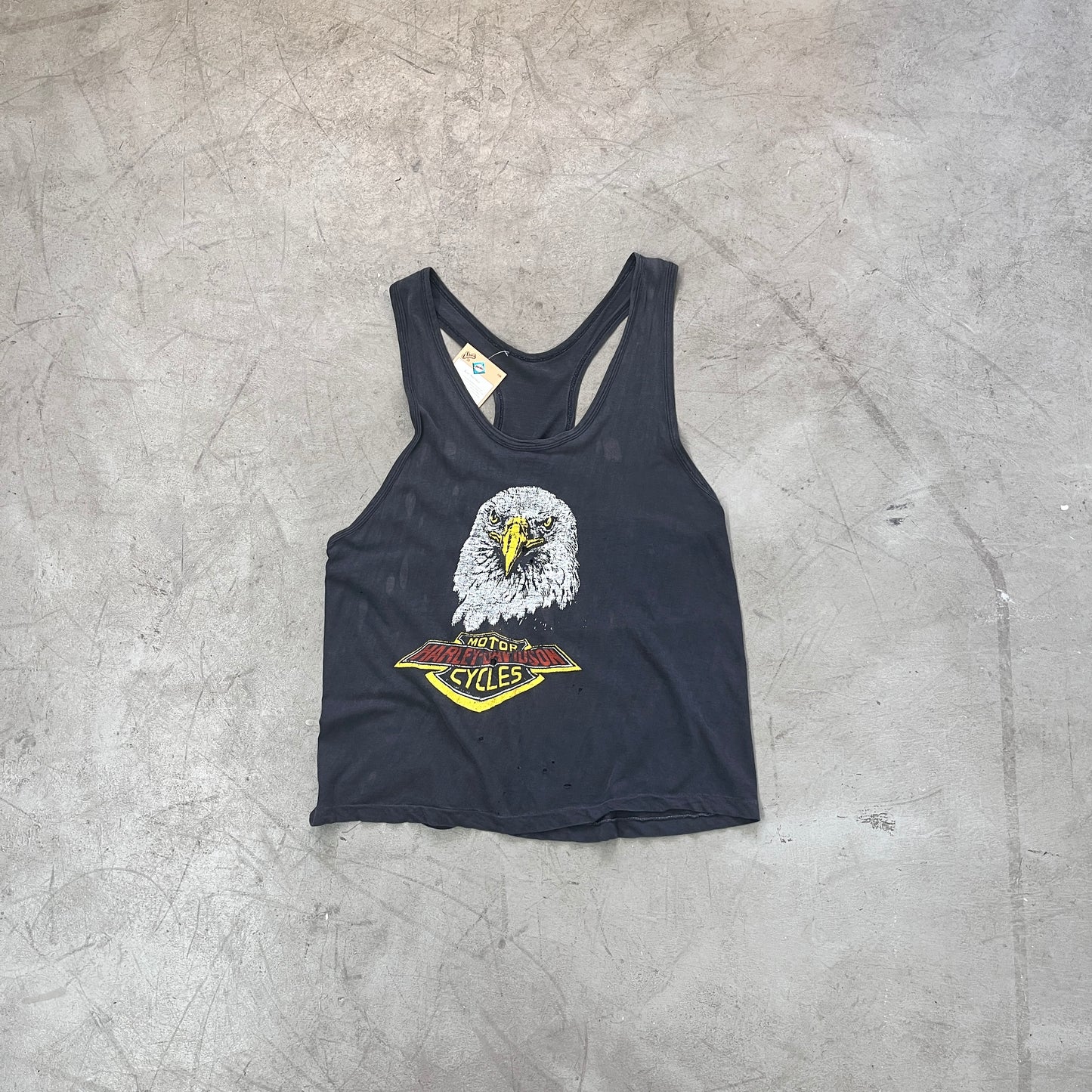 HARLEY DAVIDSON THRASHED TANK 80s  [M/L]