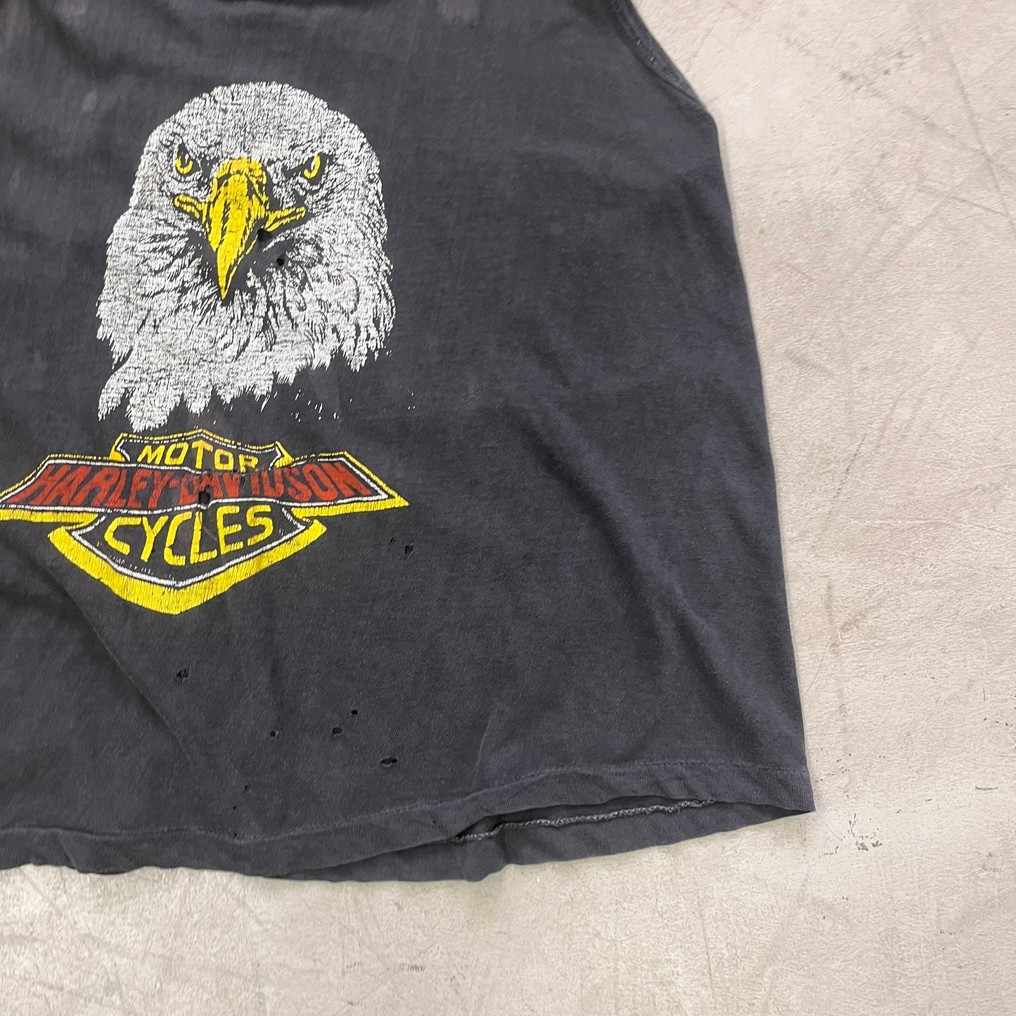 HARLEY DAVIDSON THRASHED TANK 80s  [M/L]