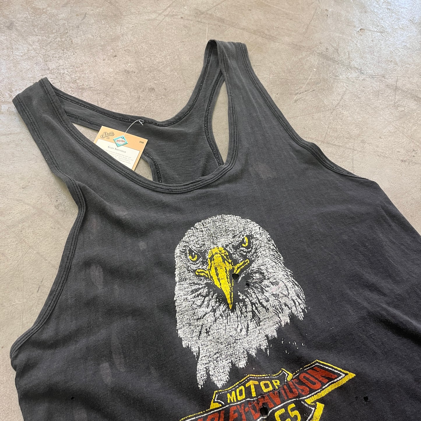 HARLEY DAVIDSON THRASHED TANK 80s  [M/L]