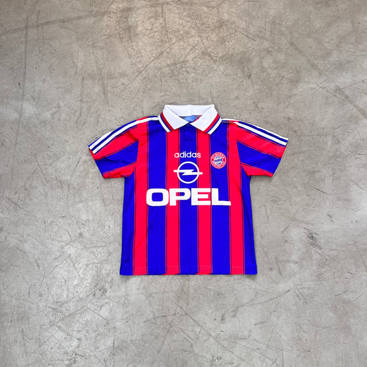 ADIDAS FC BAYERN MÜNCHEN KLINSMANN #18 1995/97 SHIRT KIDS [AGE 9/10]