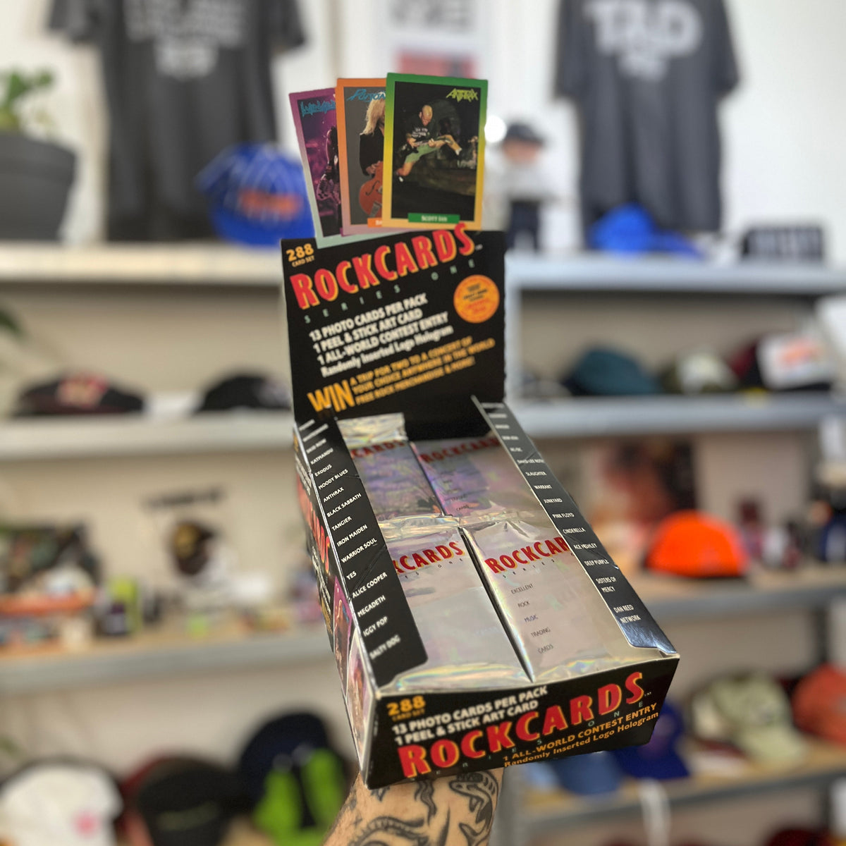 ROCK CARDS SERIES ONE 1991