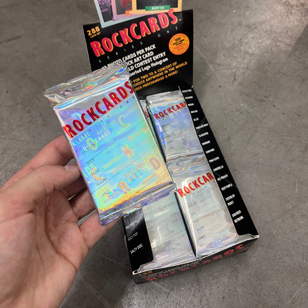 ROCK CARDS SERIES ONE 1991