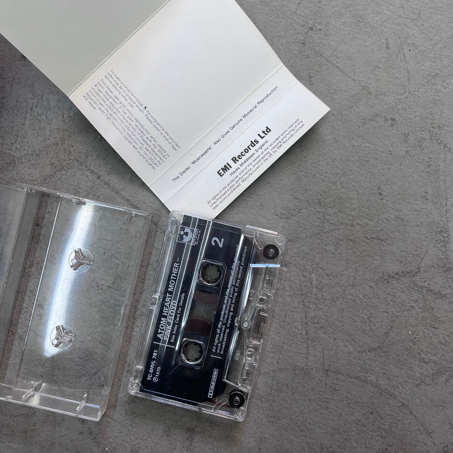 1970 PINK FLOYD "ATOM HEART MOTHER" TAPE