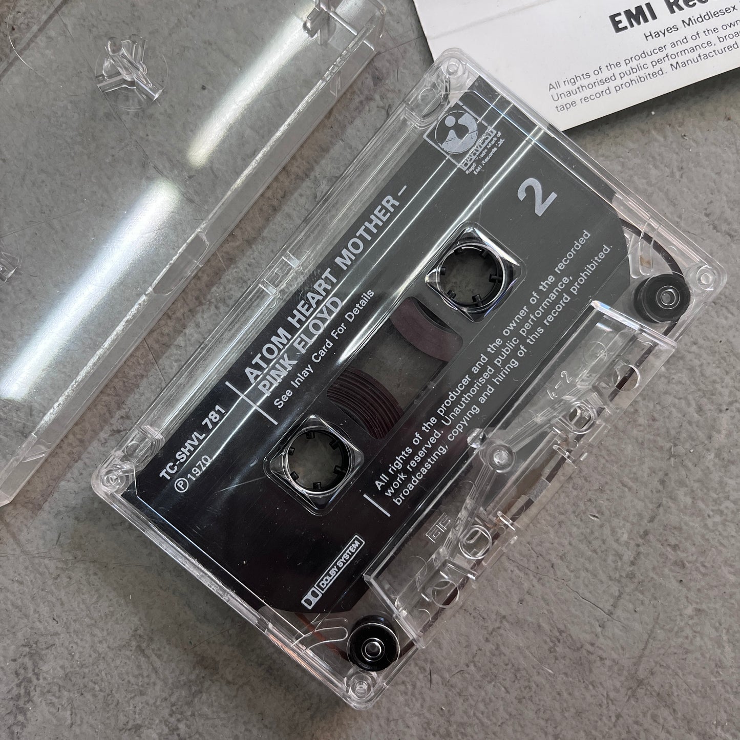 1970 PINK FLOYD "ATOM HEART MOTHER" TAPE