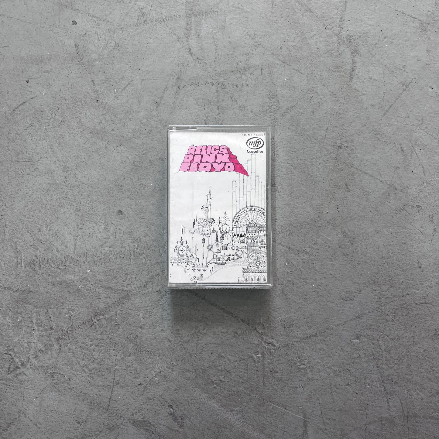 1971 PINK FLOYD RELICS CASSETTE TAPE