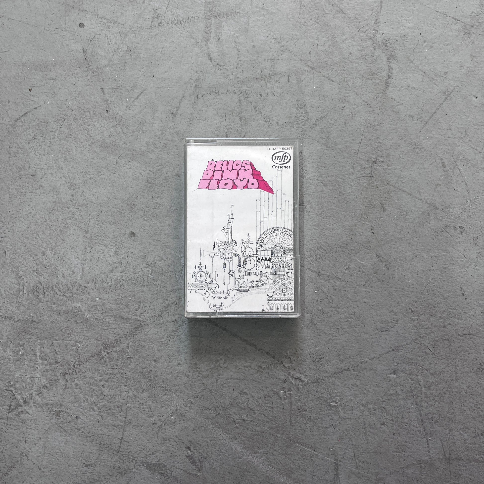 1971 PINK FLOYD RELICS CASSETTE TAPE