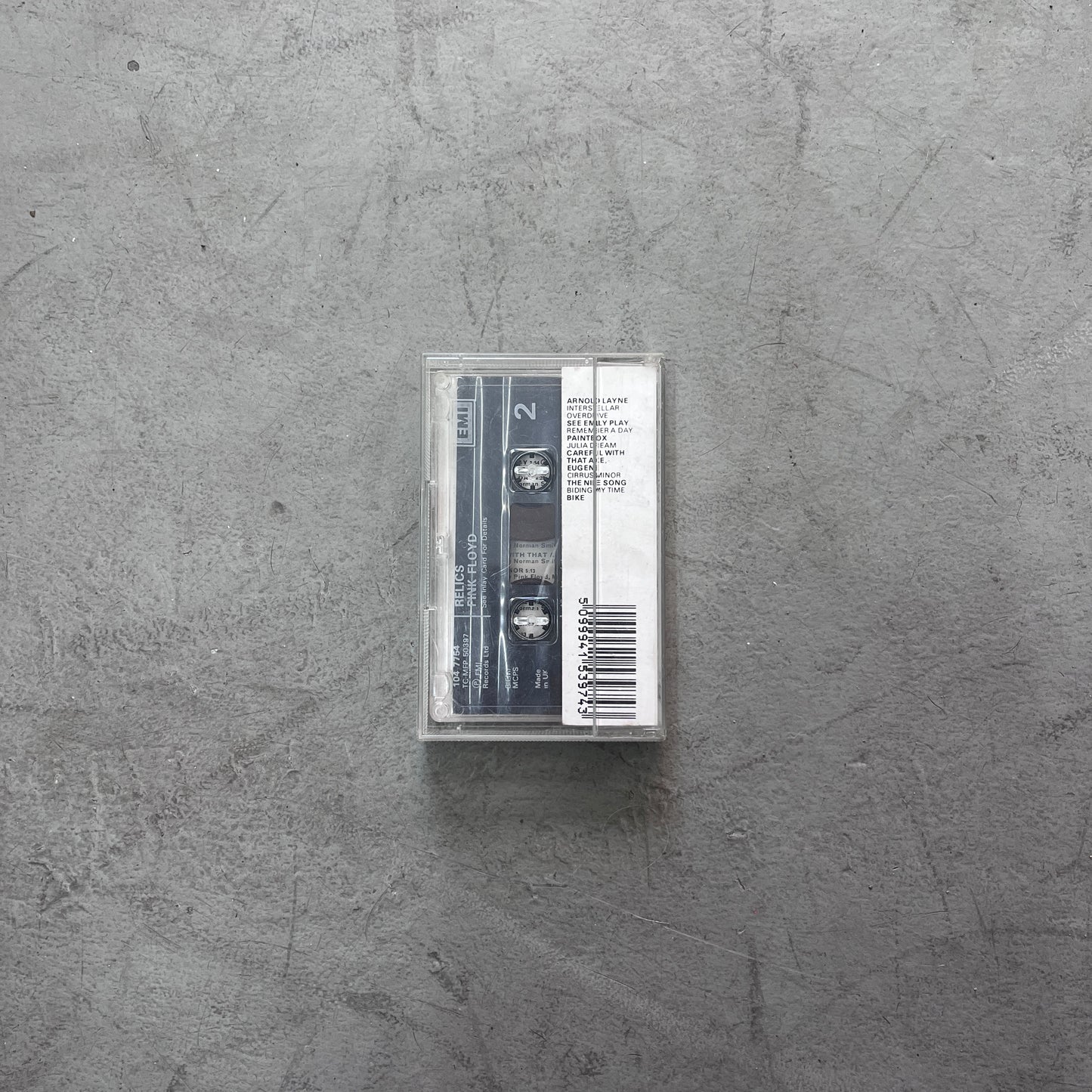 1971 PINK FLOYD RELICS TAPE