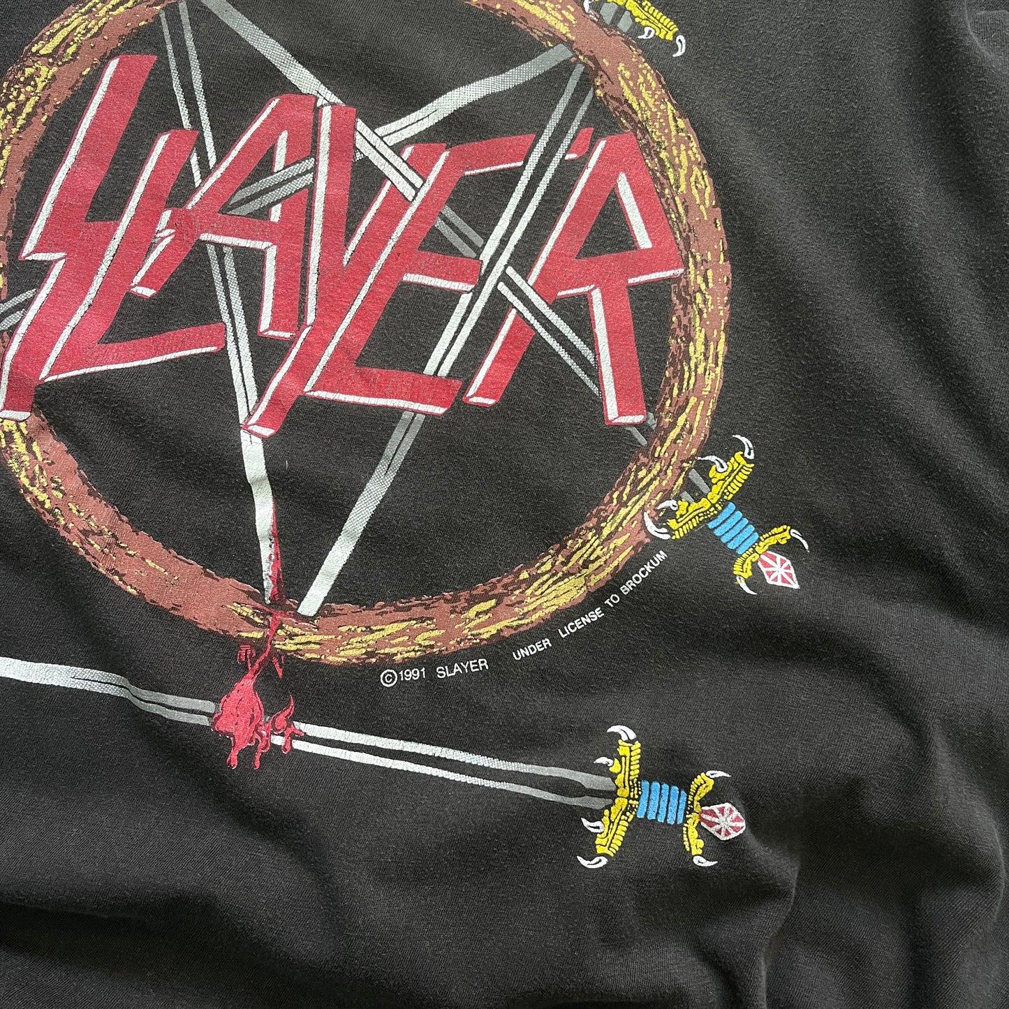 SLAYER HELL AWAITS 1991 [L]