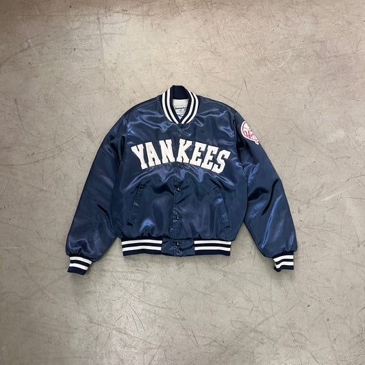 YANKEES SATIN BOMBER 90s [M]