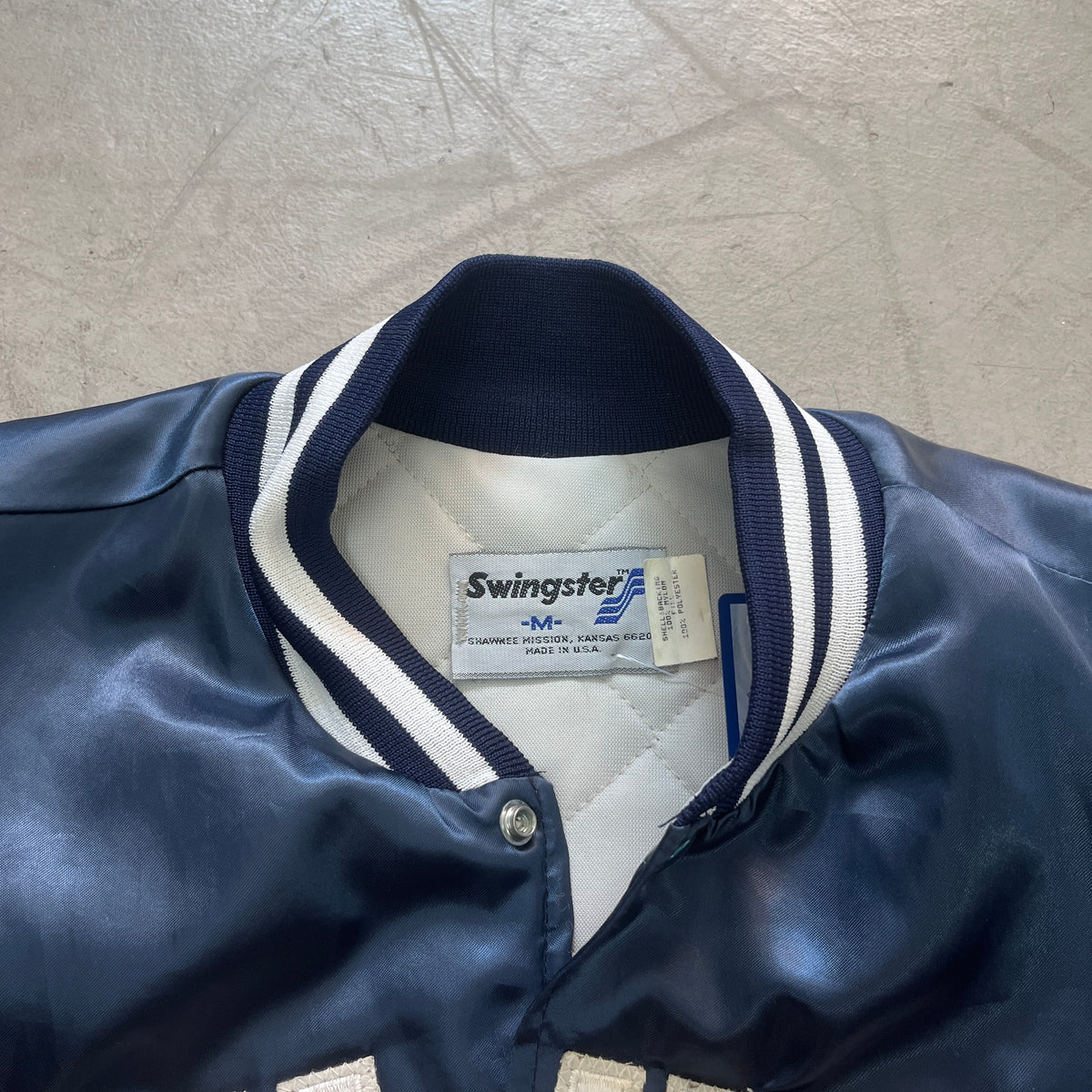 YANKEES SATIN BOMBER 90s [M]