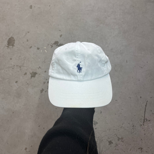 POLO RALPH LAUREN WHT COTTON CHINO CAP