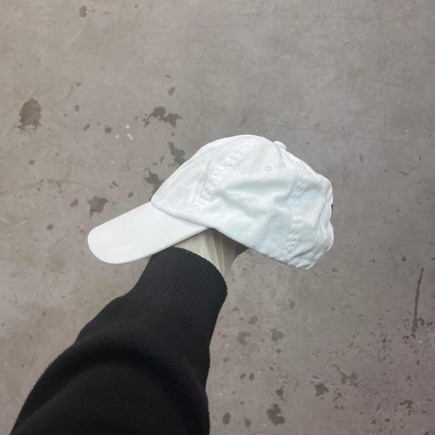 POLO RALPH LAUREN WHT COTTON CHINO CAP