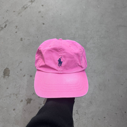 POLO RALPH LAUREN COTTON PINK CHINO CAP