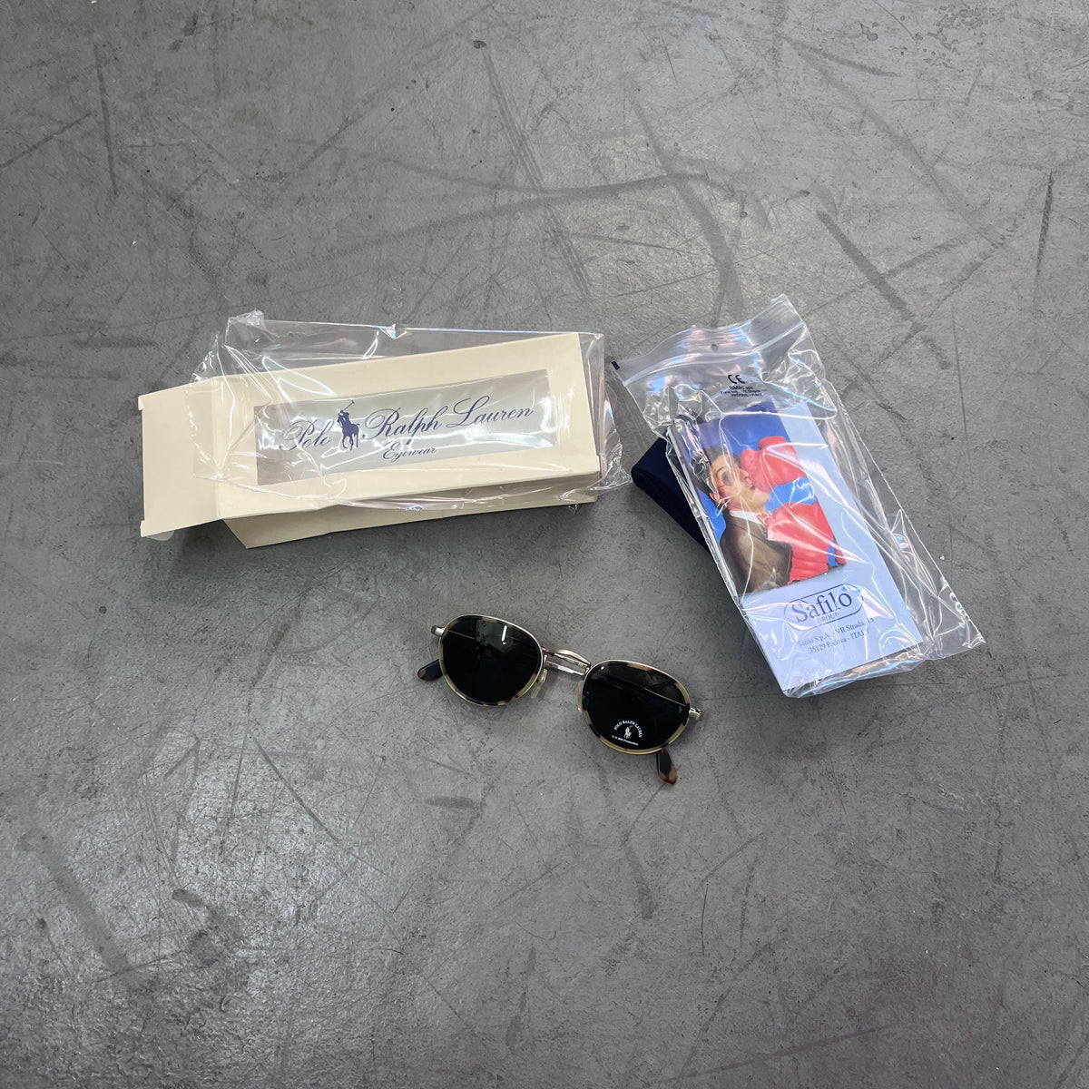 POLO RALPH LAUREN SUNGLASSES 90s DEADSTOCK
