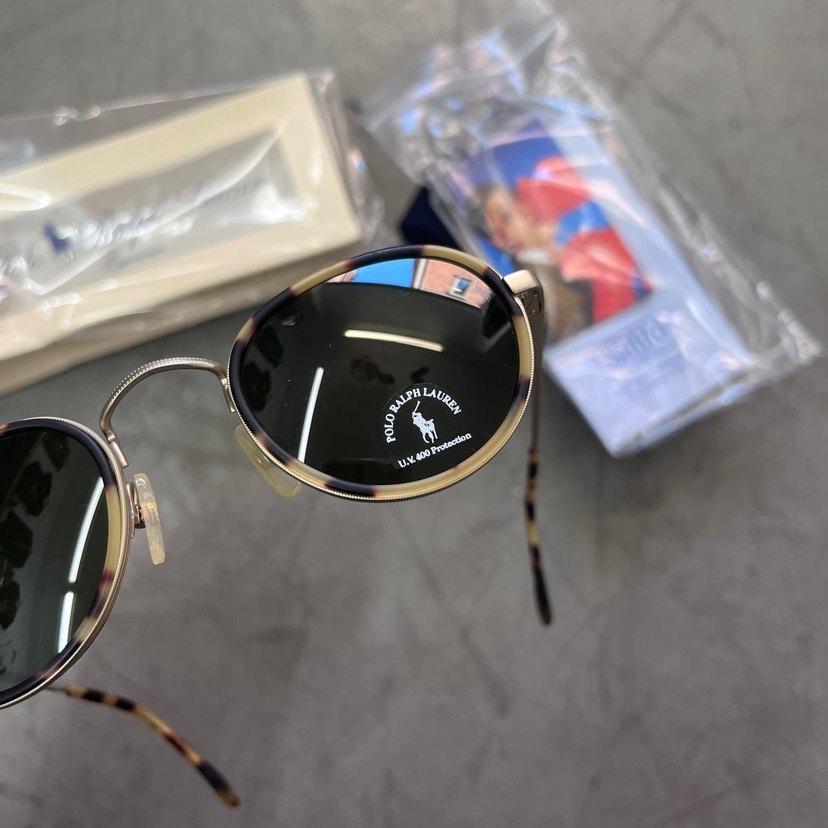 POLO RALPH LAUREN SUNGLASSES 90s DEADSTOCK