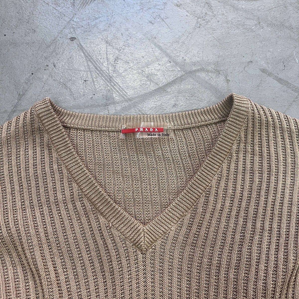 PRADA COTTON KNIT EARLY 00s [52/S/M]