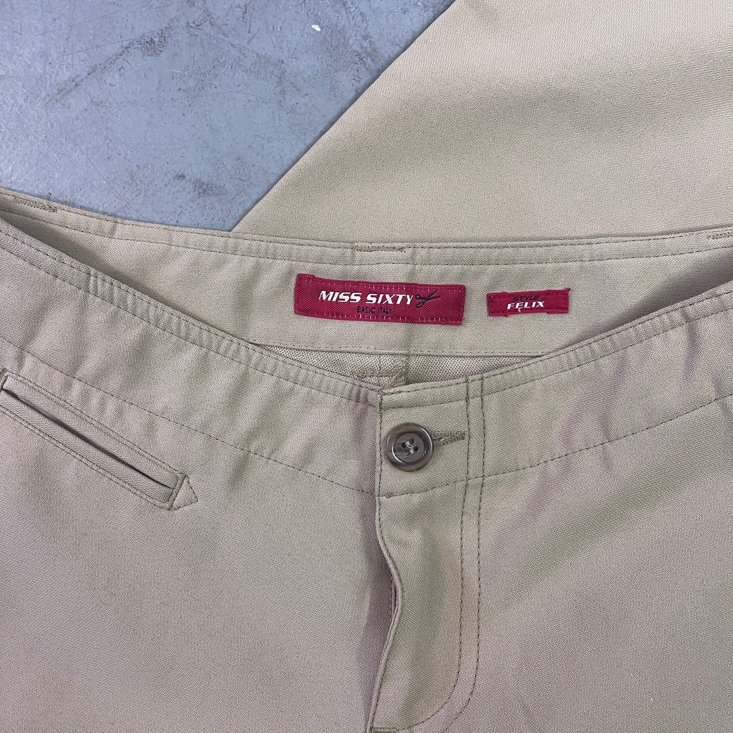 MISS SIXTY FELIX BEIGE PANTS [28]