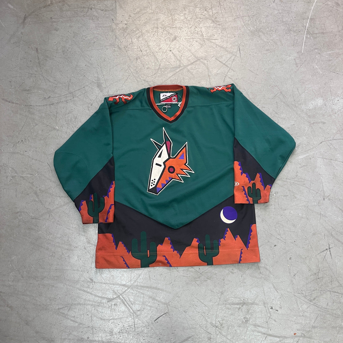 PRO PLAYER ARIZONA PHOENIX COYOTES RARE 90s [XL]