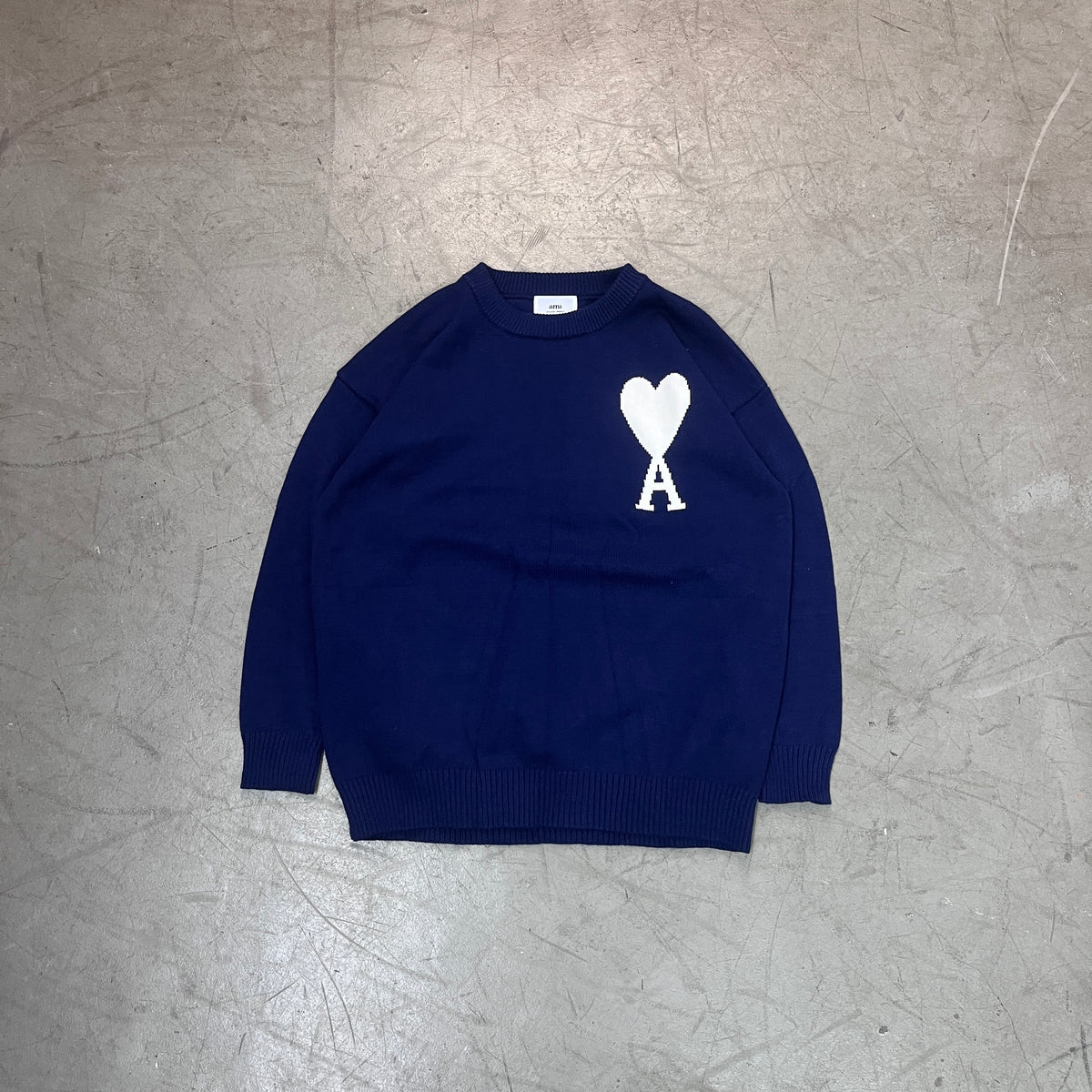 AMI PARIS AMI DE COEUR WOOL BLEND NEW [L]