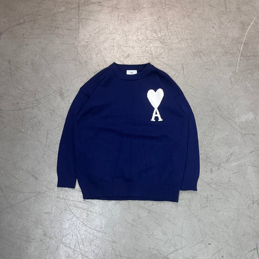 AMI PARIS AMI DE COEUR WOOL BLEND NEW [L]