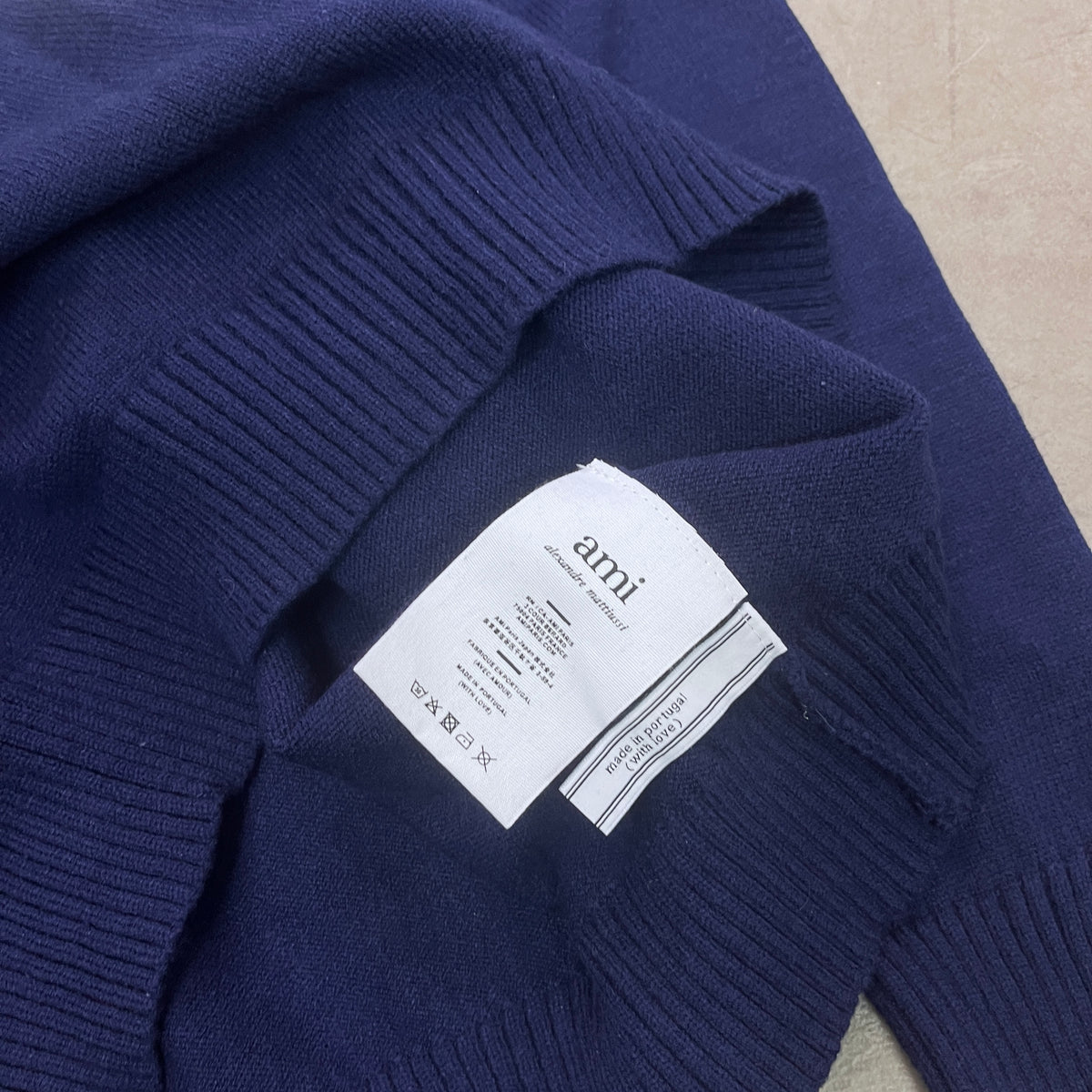 AMI PARIS AMI DE COEUR WOOL BLEND NEW [L]