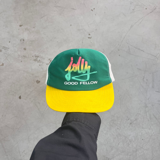 JOLLY GOOD FELLOW TRUCKER CAP 80s