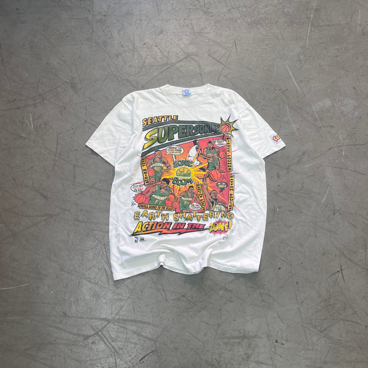 SEATTLE SUPERSONICS SALEM SPORTS 90s [XL]