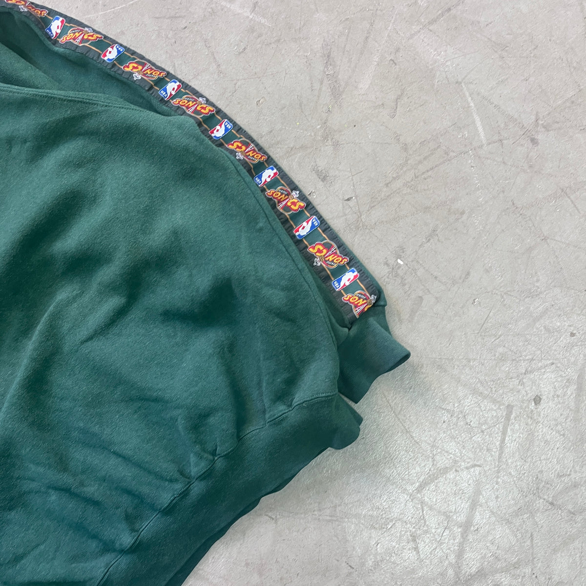 CHAMPION SEATTLE SUPERSONICS HOODIE 90s [XL]