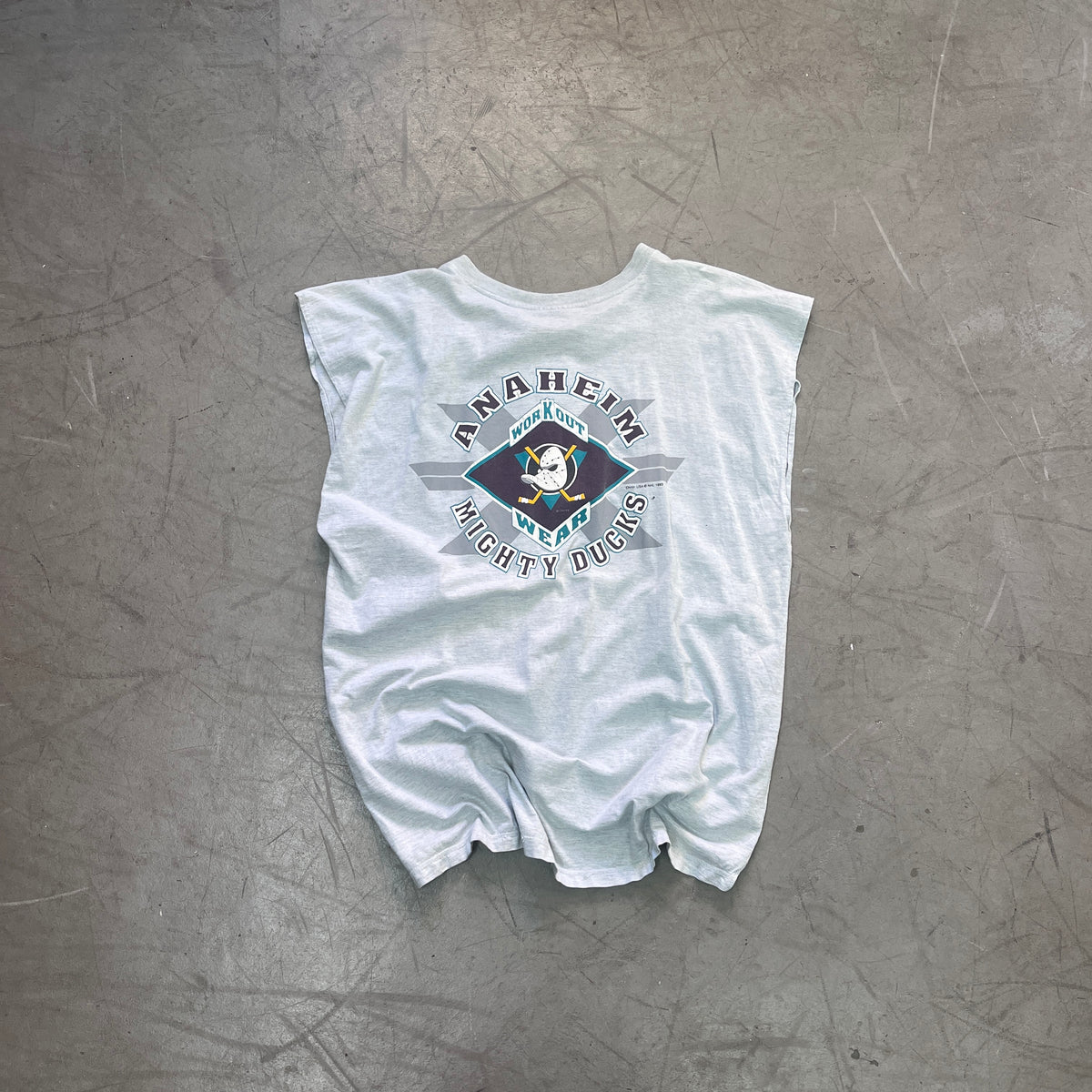 MIGHTY DUCKS WORKOUT WEAR TANK 90s