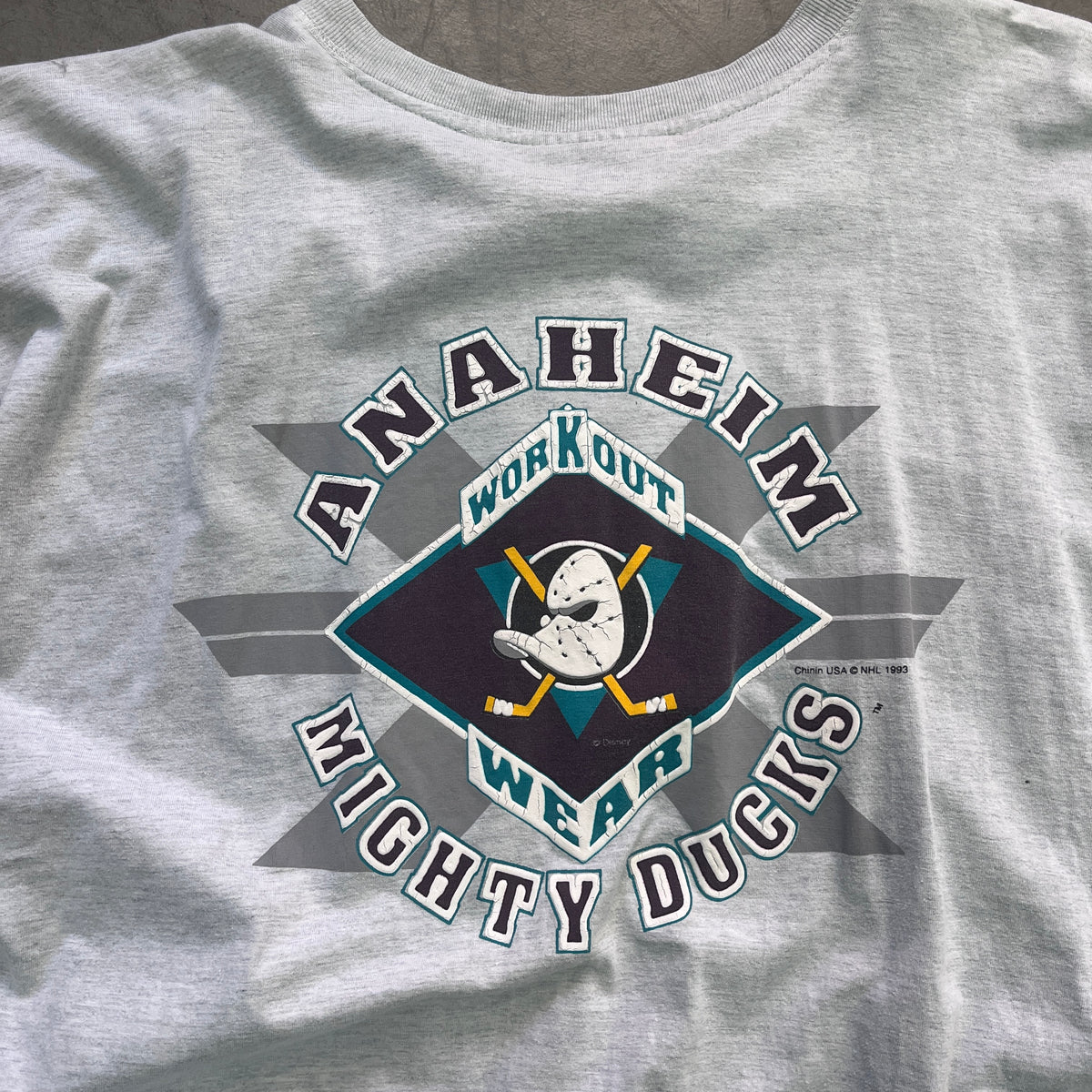 MIGHTY DUCKS WORKOUT WEAR TANK 90s
