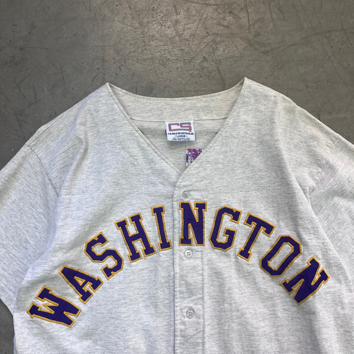 CRABLE SPORTSWEAR WASHINGTON HEAVY COTTON 90s
