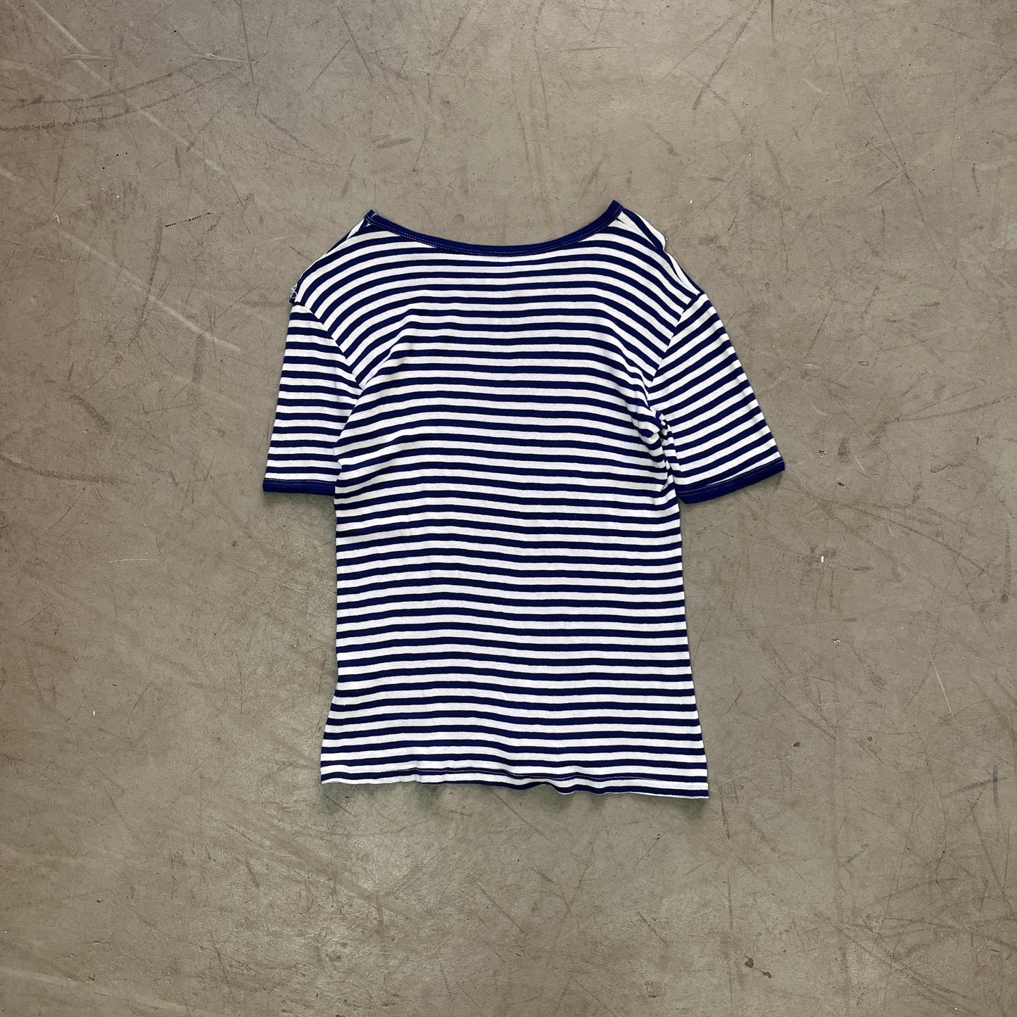 BLUE STRIPE RINGER 70s [S/M]