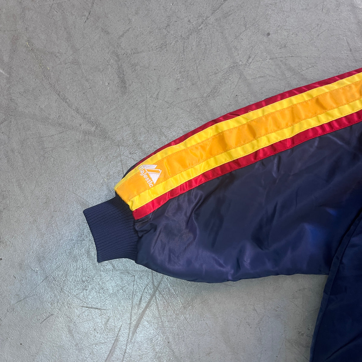 HOUSTON ASTROS COOPERSTOWN SATIN BOMBER [L]
