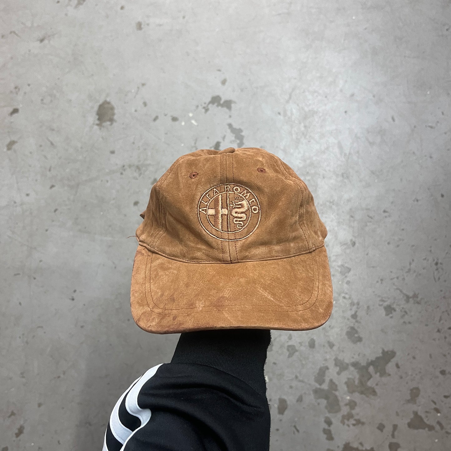 ALFA ROMEO SUEDE CAP 90s