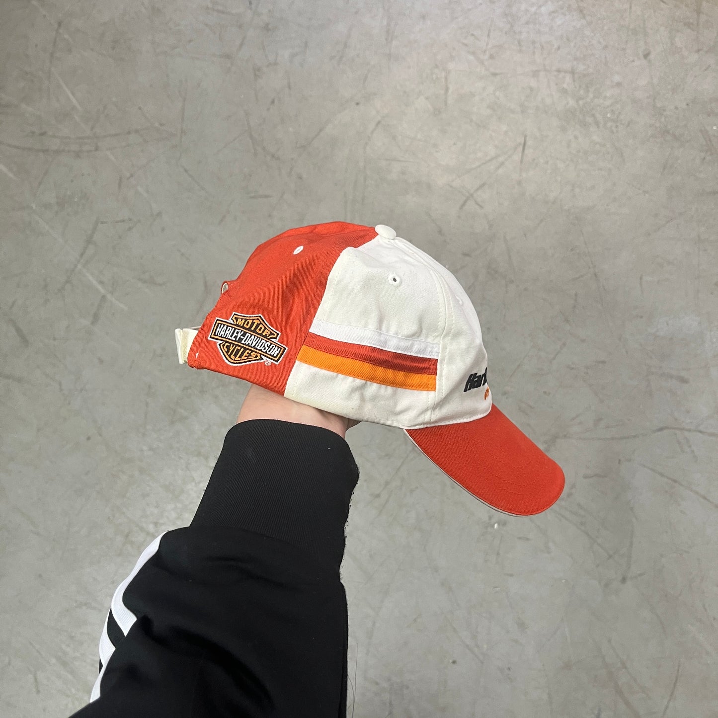 HARLEY DAVIDSON RACING CAP Y2K