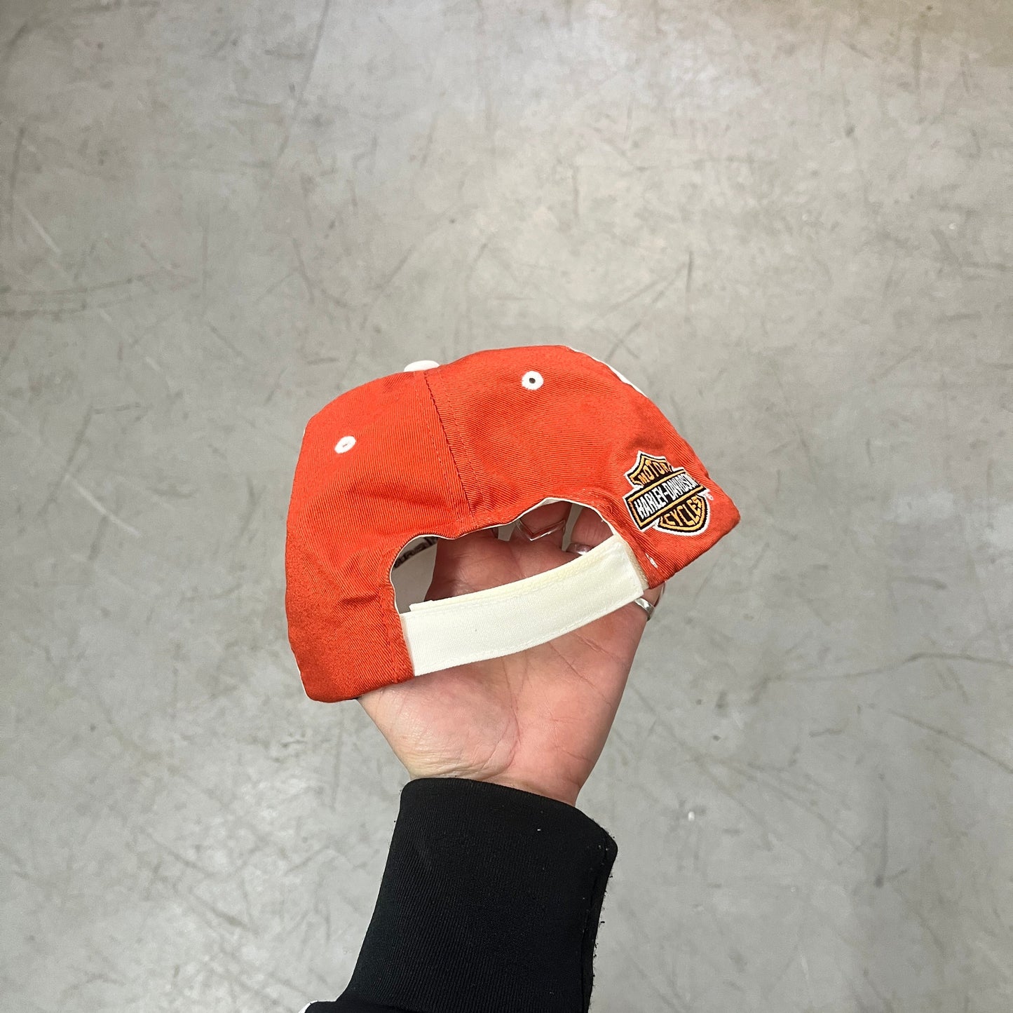 HARLEY DAVIDSON RACING CAP Y2K