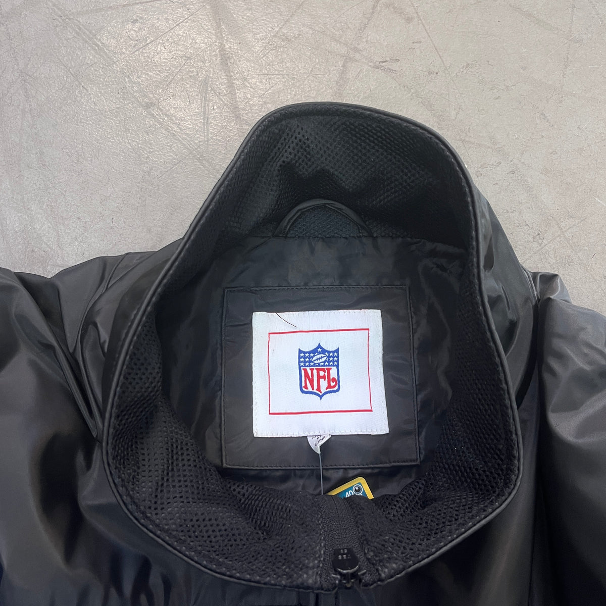 NFL MIAMI DOLPHINS WAXED JACKET 90s [XL]