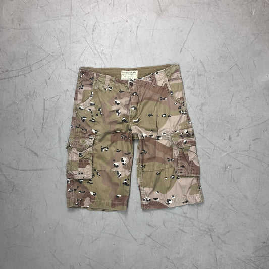 ALPHA INDUSTRIES CAMO SHORTS [36W]